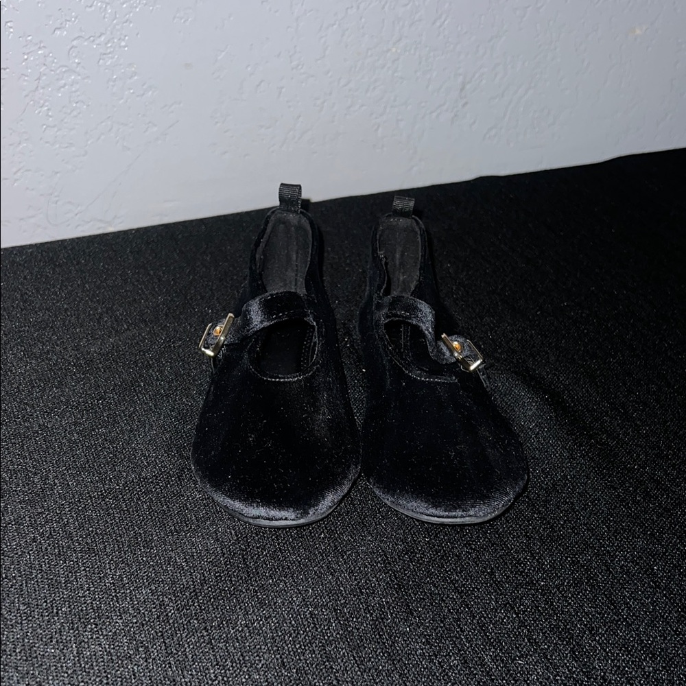 Elegant Black Kids Shoes